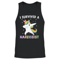 Funny Divorce Feminist Unisex Tank Top - Black – 2