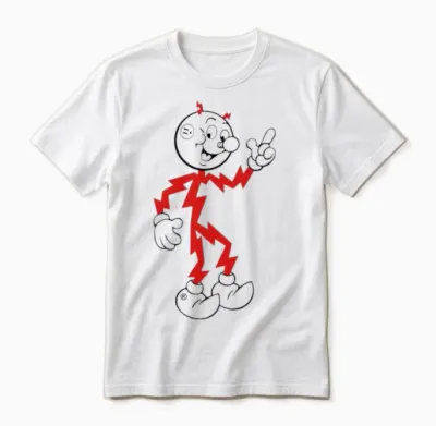 Reddy Kilowatt Unisex T-Shirt - White