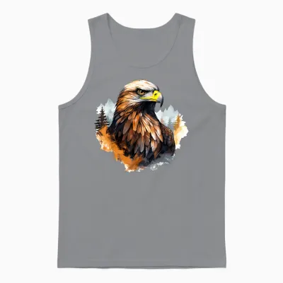 Steinadler Adler Falkner Jäger Natur Ornithologe Seeadler Unisex Tank Top - Sport Grey