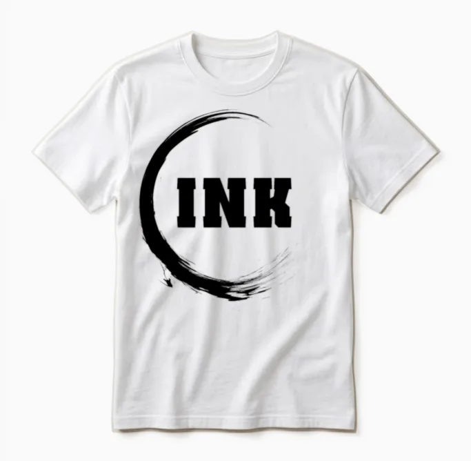 Ink Unisex T-Shirt in White