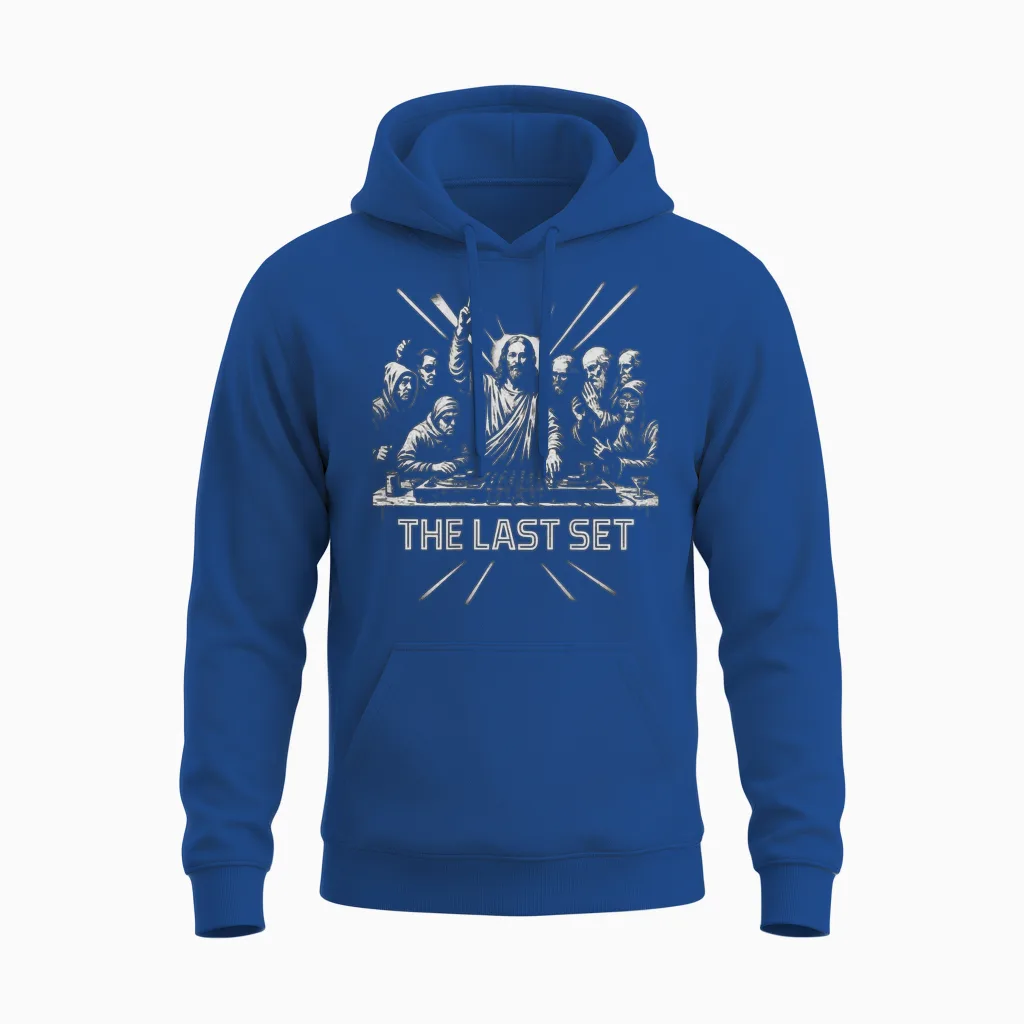 The Last Set Unisex Hoodie in Royal
