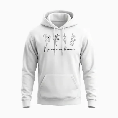 Retro Inspiration Quote Unisex Hoodie - White