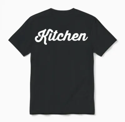 Kitchen Unisex T-Shirt - Black