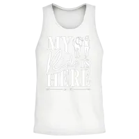 Rodeo, Western Horse Back Riding, Horse Lover Unisex Tank Top - White – 2