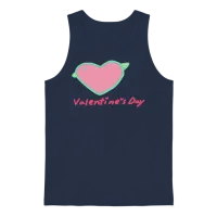 Bird Valentine — Lovers Gift Unisex Tank Top - Navy – 1
