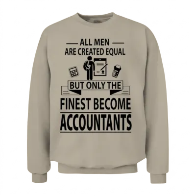 Accountant Unisex Sweatshirt - Sand
