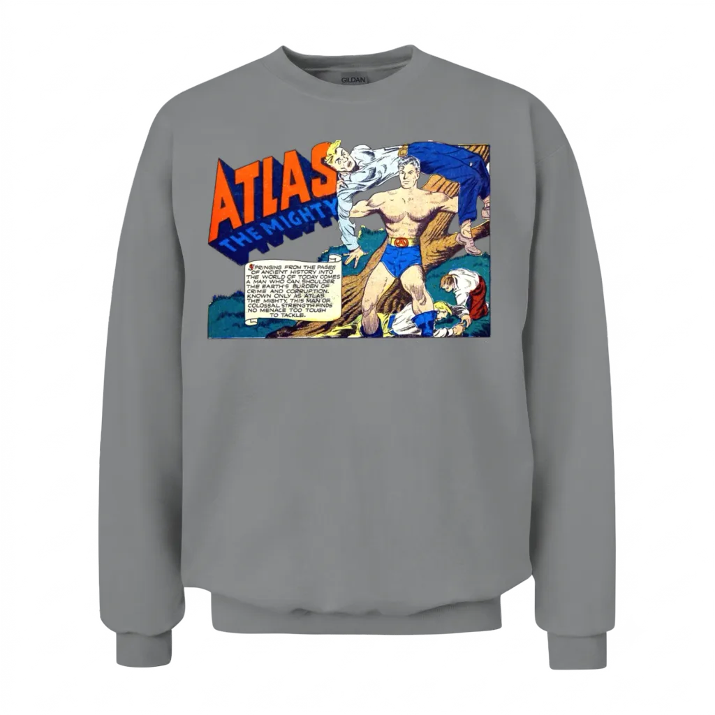 Atlas the Mighty Unisex Sweatshirt - Sport Grey