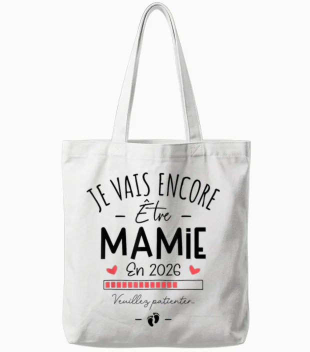 I Will Be Granny Again 2026 - Announcement 2nd Pregnancy Tote Bags in White