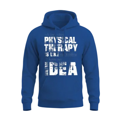 Physical Therapy Unisex Hoodie - Royal