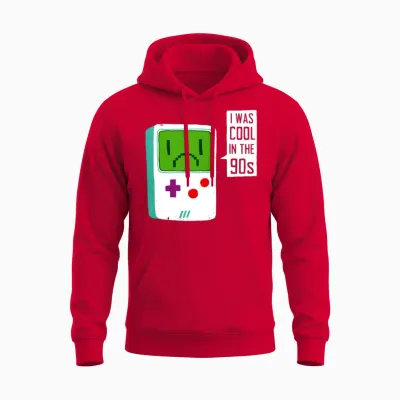 Cool in the 90 S Unisex Hoodie - Red