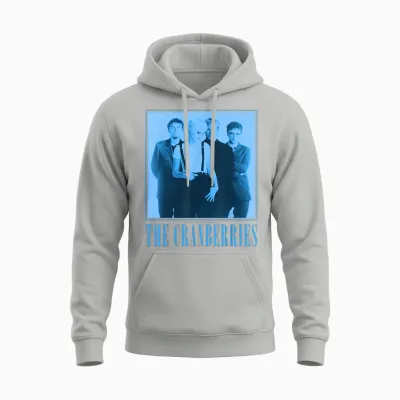 Official Cranberries Nnta Blue-Min Rock Alternative Band Unisex Hoodie - Ash