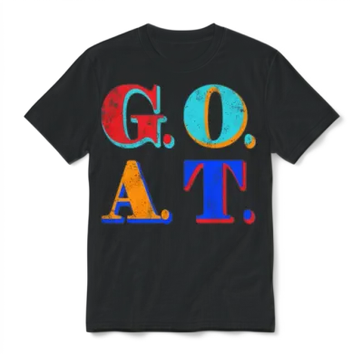 G.o.a.t. Unisex T-Shirt - Black