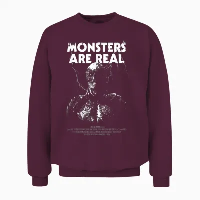 Stranger Things Vecna Monsters Are Real Unisex Sweatshirt - Maroon
