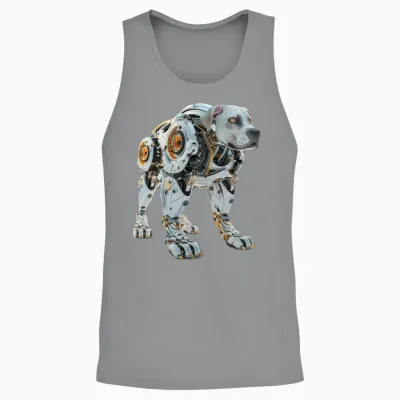 Dog Unisex Tank Top - Sport Grey
