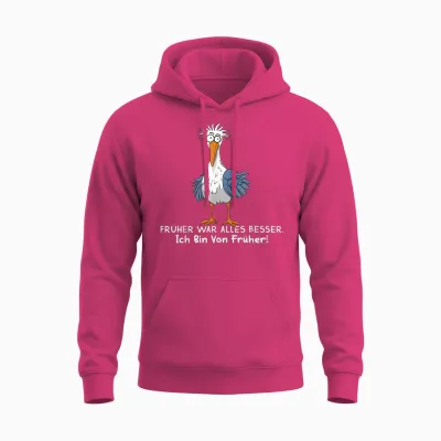 Funny Sprüch Lustige Tshirts Männer Damen Herren Möwe Unisex Hoodie - Heliconia