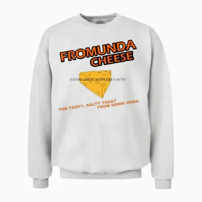 Fromunda Cheese Unisex Sweatshirt - White