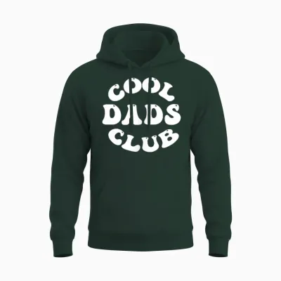 Cool Dads Club Groovy Retro Vintage Für Damen Herren Kinder Unisex Hoodie - Forest