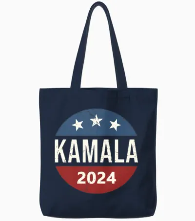 Kamala 2024 Tote Bags - Navy