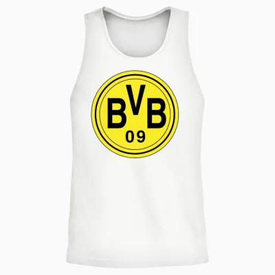 Borussia Dortmund Unisex Tank Top - White