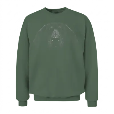 Dog Dogs Dog Lovers Dog Owners Bluetick Coonhound Unisex Sweatshirt - Military Green