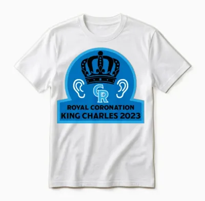 King Charles Iii Crowned King 2023 Unisex T-Shirt - White