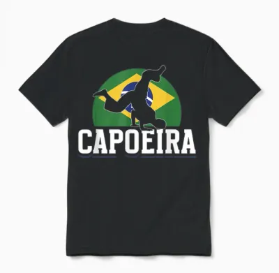 Capoeira Kampfsport Brasilianisch Hobby Training Capoeira Unisex T-Shirt - Black
