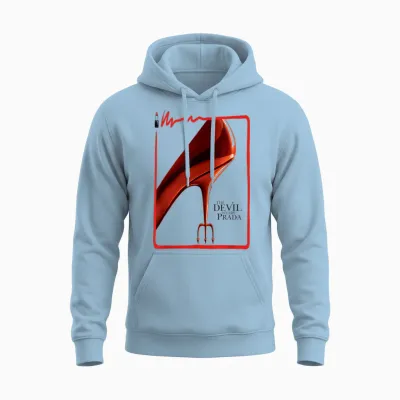 The Devil Wears Prada Unisex Hoodie - Light Blue