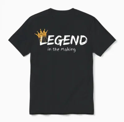 🔥 Legend in the Making 🔥 Unisex T-Shirt - Black