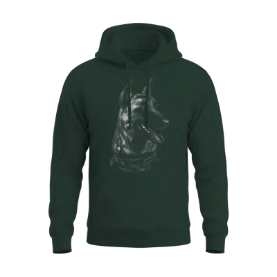 Dog Dogs Dog Lovers Dog Owners Malinois Belga Dog Unisex Hoodie - Forest