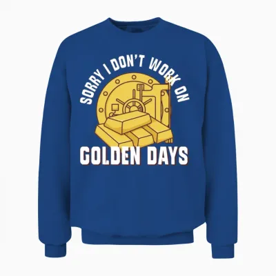 Gold Digging Gold Mining Gold Panning Gold Mine Unisex Sweatshirt - Royal