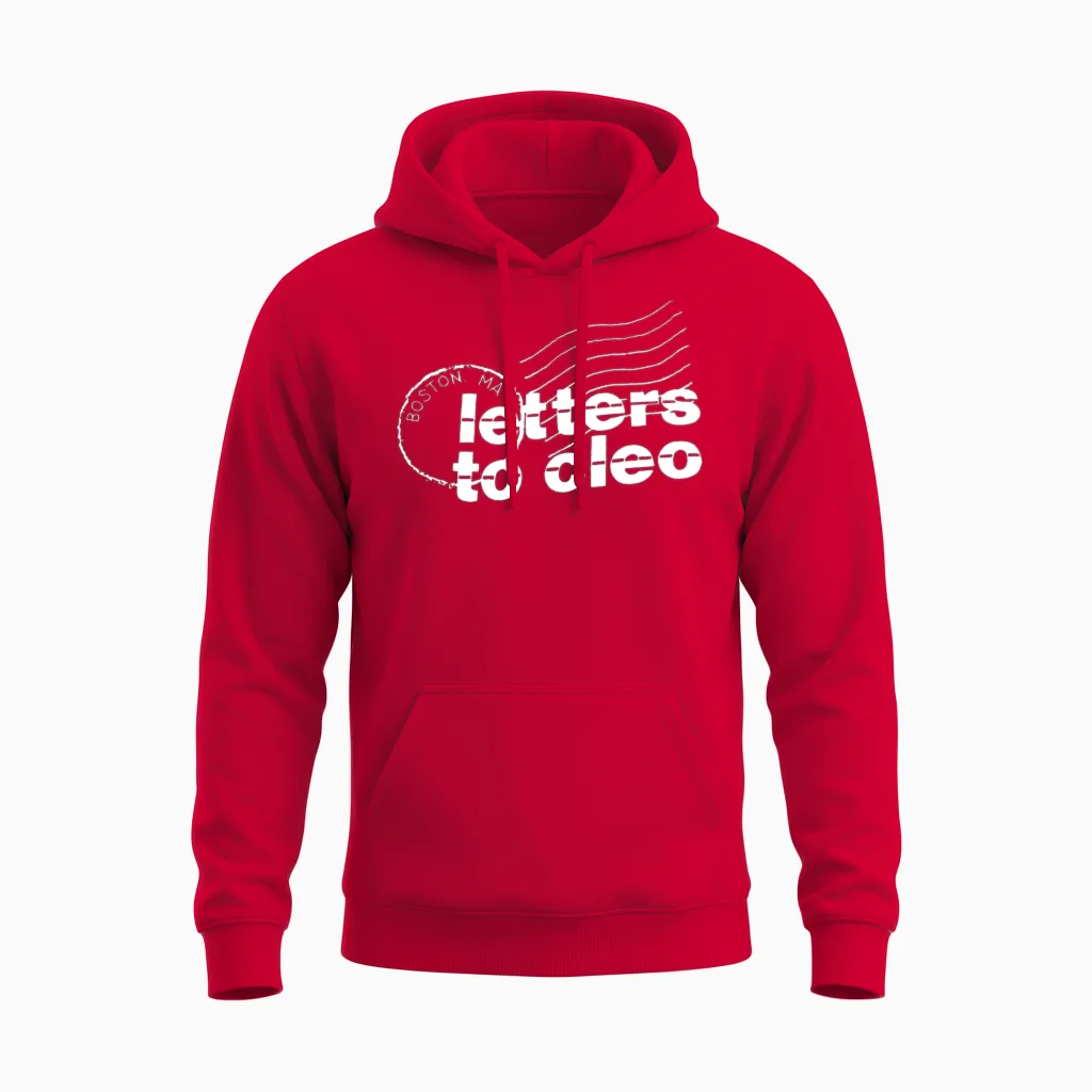 1995 Letters to Cleo Classic Melrose Place Unisex Hoodie - Red