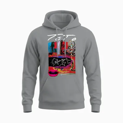 To to – Album Collage Unisex Hoodie - Sport Grey