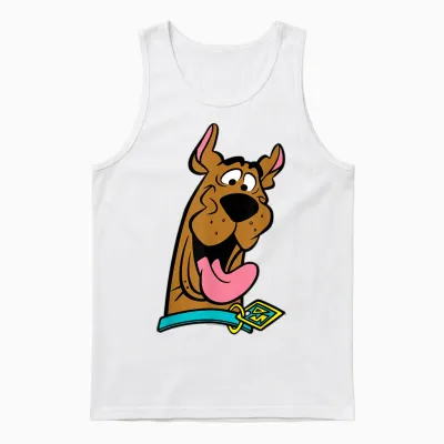 Scooby-Doo Scooby Happy Unisex Tank Top - White