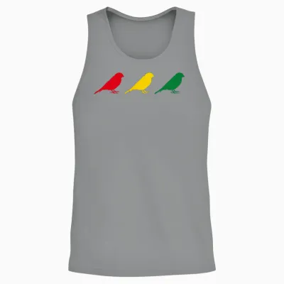 Good Rastafari Music Vibes Only Rasta Jamaika Reggae Unisex Tank Top - Sport Grey