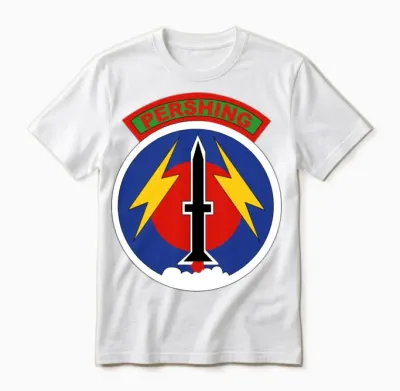 Army 56th Artillery Command Pershing Unisex T-Shirt - White