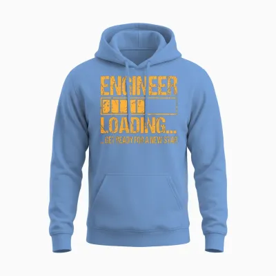 Engineer Loading Engineer Gift Unisex Hoodie - Carolina Blue