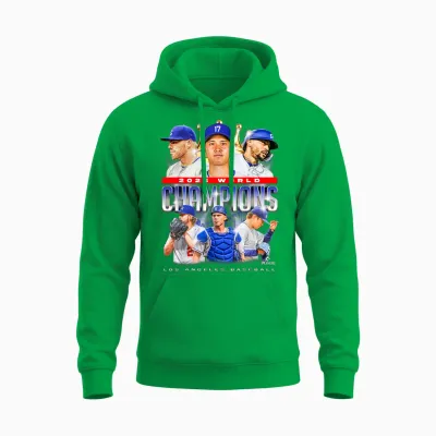 2025 World Champions | Los Angeles La Series Finals Merch Unisex Hoodie - Irish Green