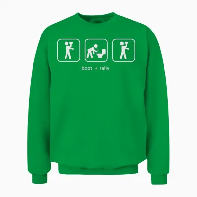 Boot and Rally Unisex Sweatshirt - Irish Green
