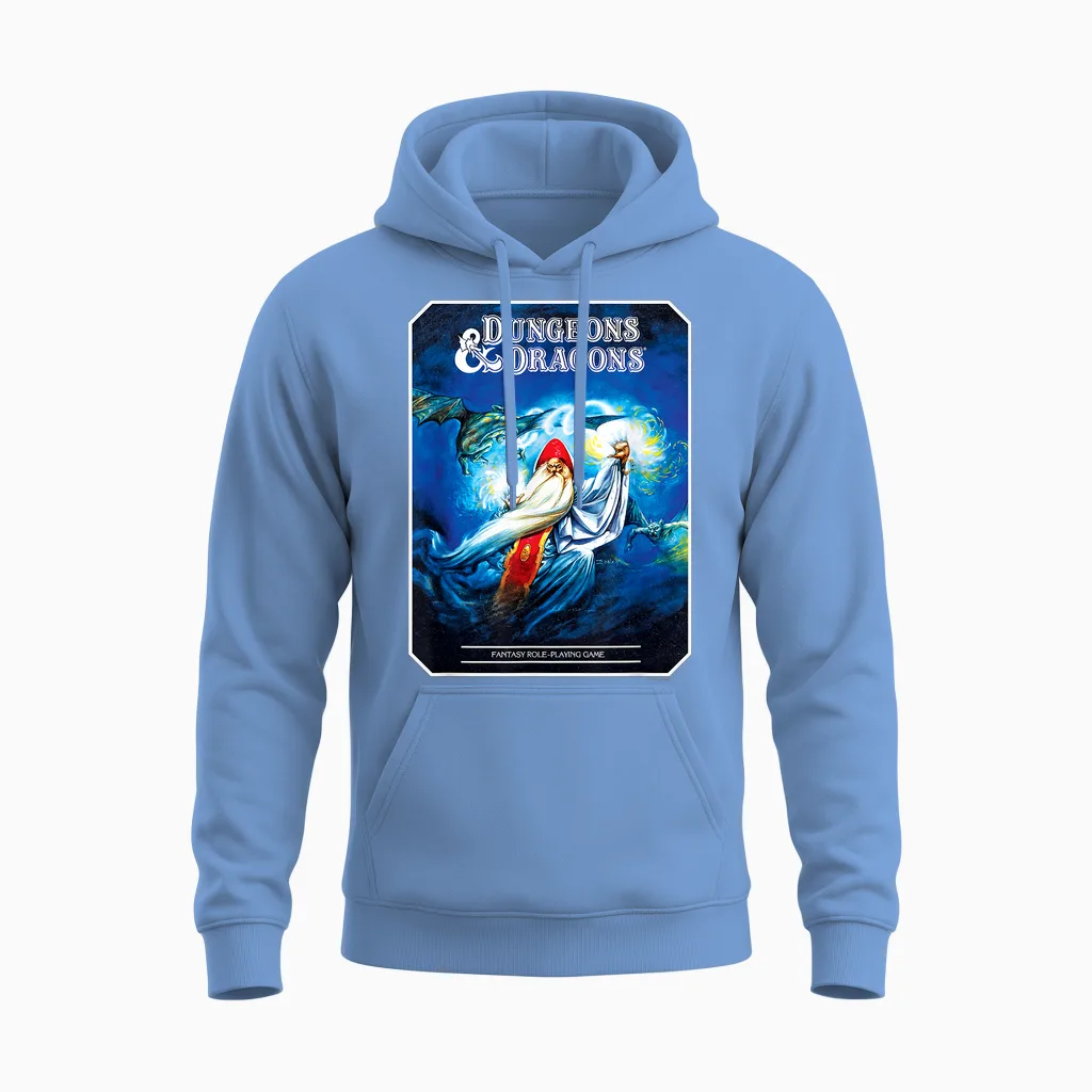 Dungeons & Dragons Vintage Advanced Player's Handbook T-Shirt Small Unisex Hoodie in Carolina Blue