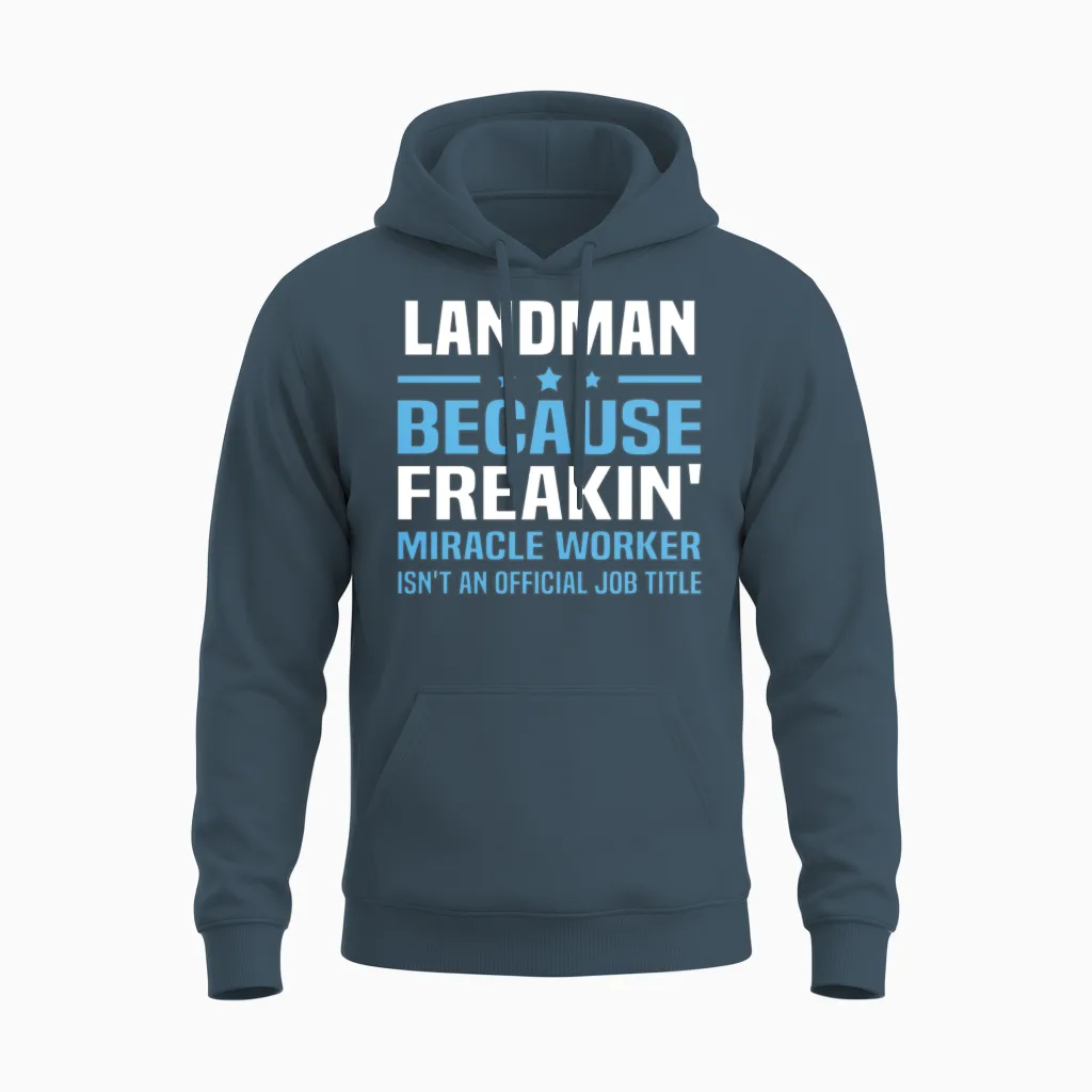 Landman Unisex Hoodie in Dark Heather