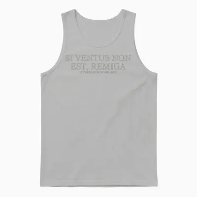 If There Is No Wind Row - Light Unisex Tank Top - Ash