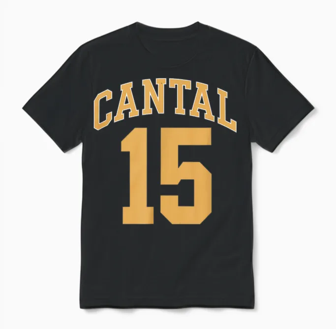 Cantal 15 T-Shirt, Black, S Unisex T-Shirt in Black