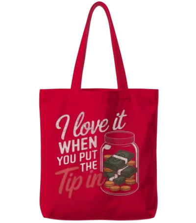 Funny Bartender Mixologist Gift for Men Women Bar Tote Bags - Red