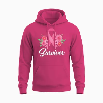 Survivor Cancer Survivor Awareness Cancer Survivor Unisex Hoodie - Heliconia
