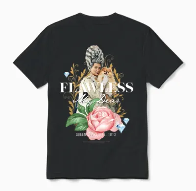 Bridgerton Flawless My Dear Unisex T-Shirt - Black