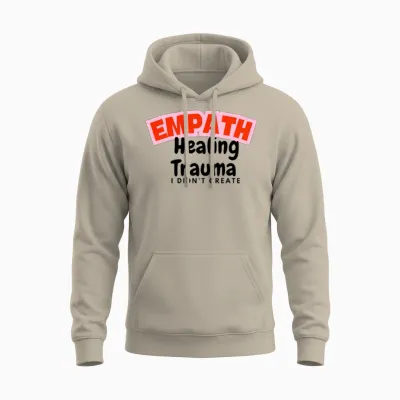 Healing Motivation Unisex Hoodie - Sand
