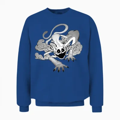 Children's Poppy Playtime Catnap Exhaling Smoke Unisex Sweatshirt - Royal