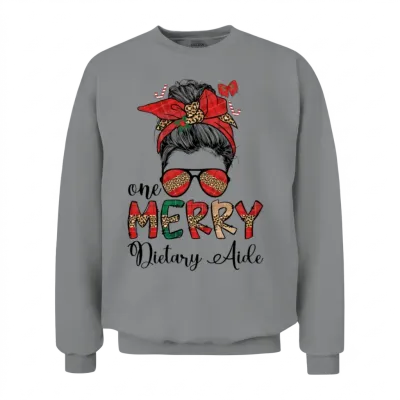 Dietary Aide Christmas Dietary Aide Xmas Gifts Unisex Sweatshirt - Sport Grey