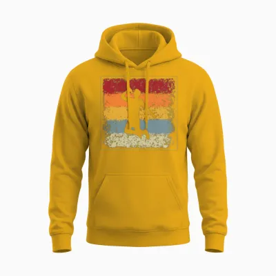 Singer Retro Unisex Hoodie - Gold