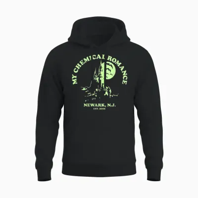 My Chemical Romance Haunted Castle Unisex Hoodie - Black